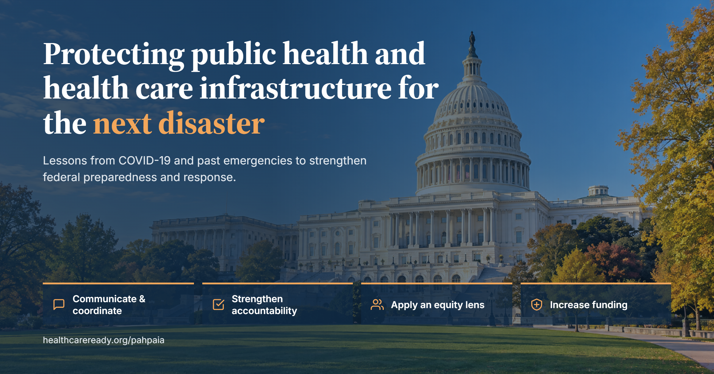 Healthcare Ready PAHPAIA report